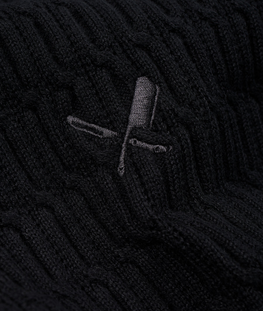 Cable Knit Rollneck