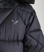 Diamond Quilt Hooded Puffer