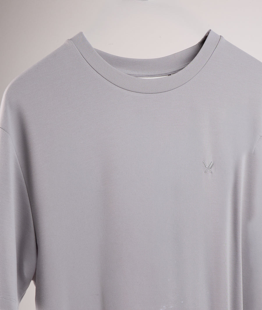 Pure Double Jersey Crew Neck