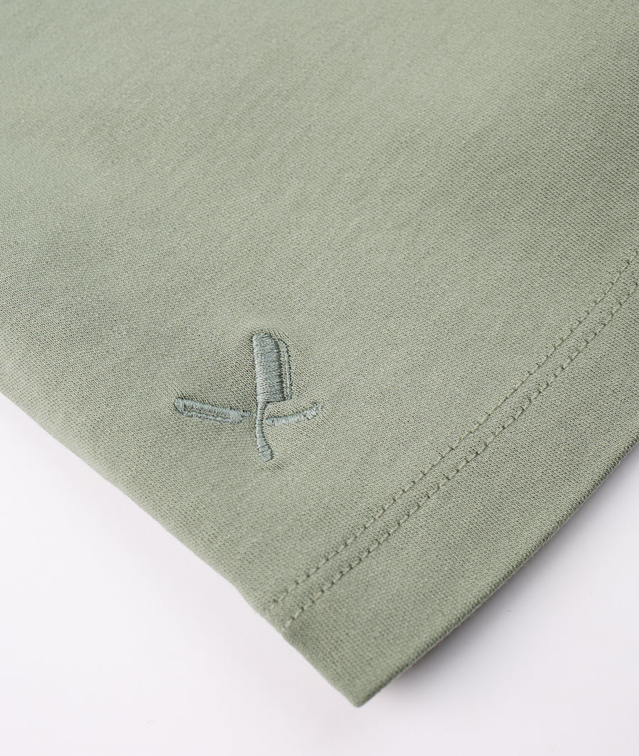 Pure Mercerized Crew Neck