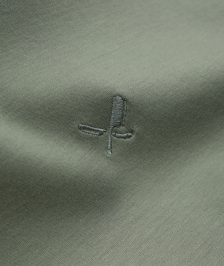 Pure Mercerized Crew Neck