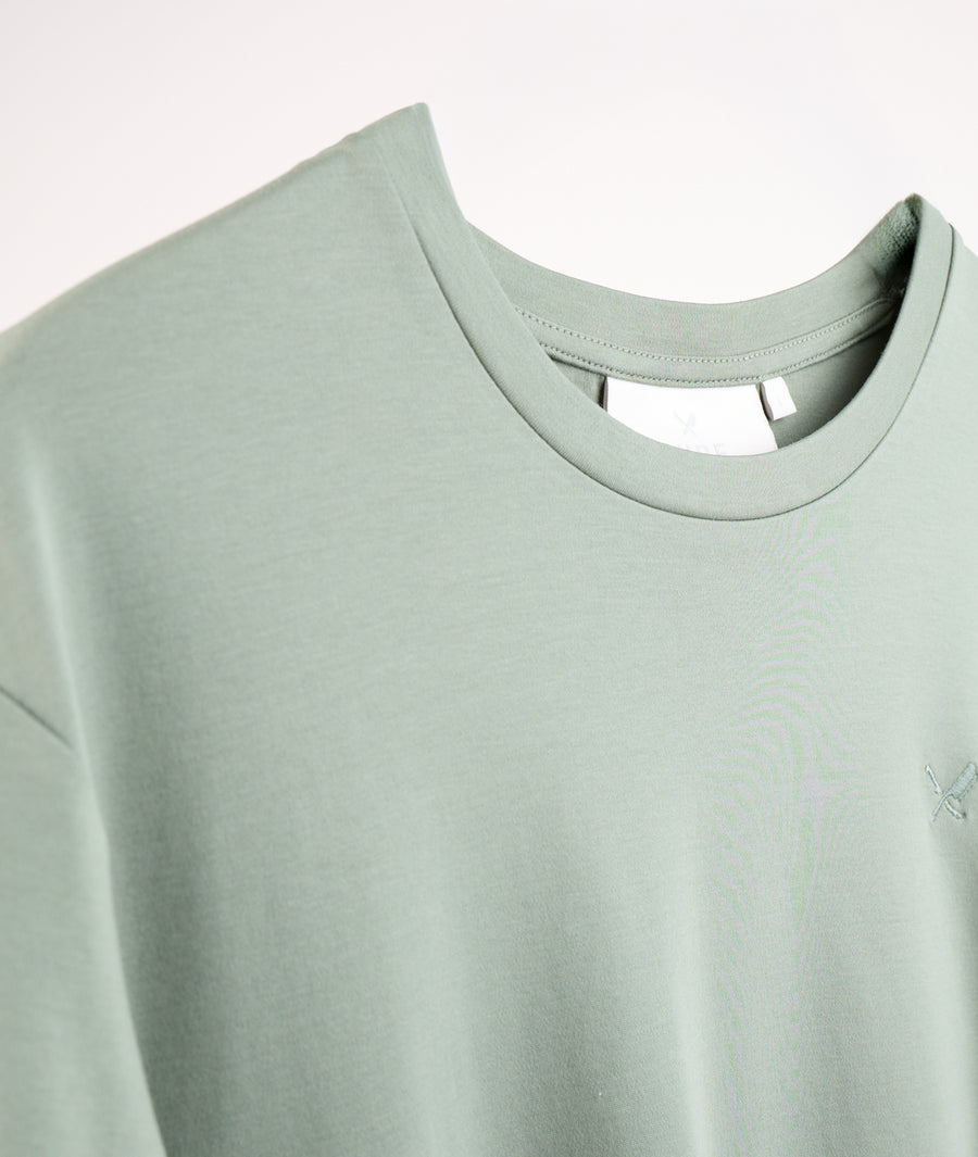 Pure Mercerized Crew Neck