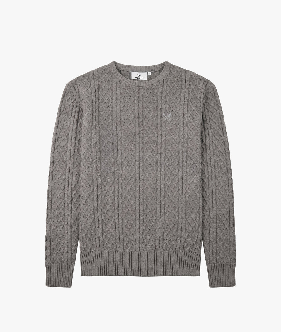 Cable Knit Crew Neck
