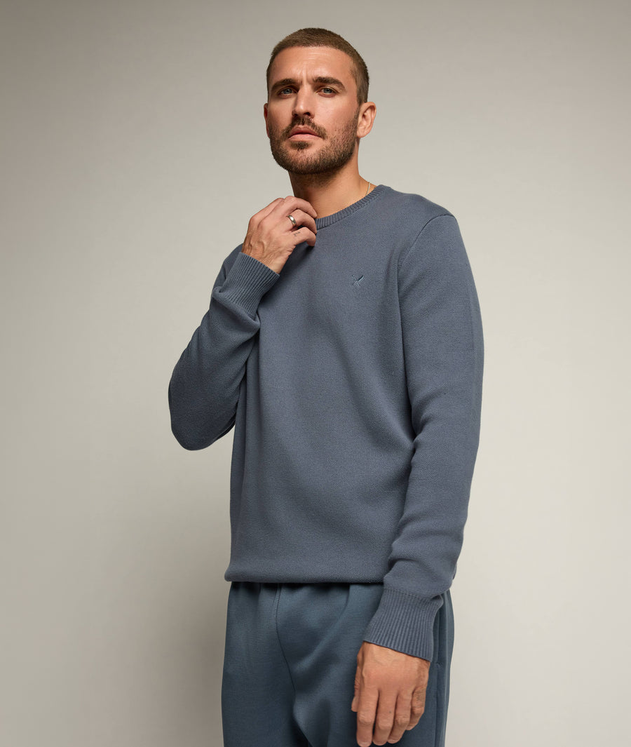Pure Heavy Knit Crew Neck