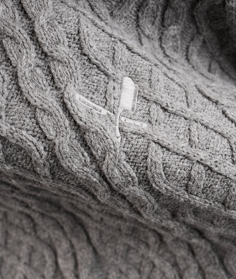 Cable Knit Crew Neck