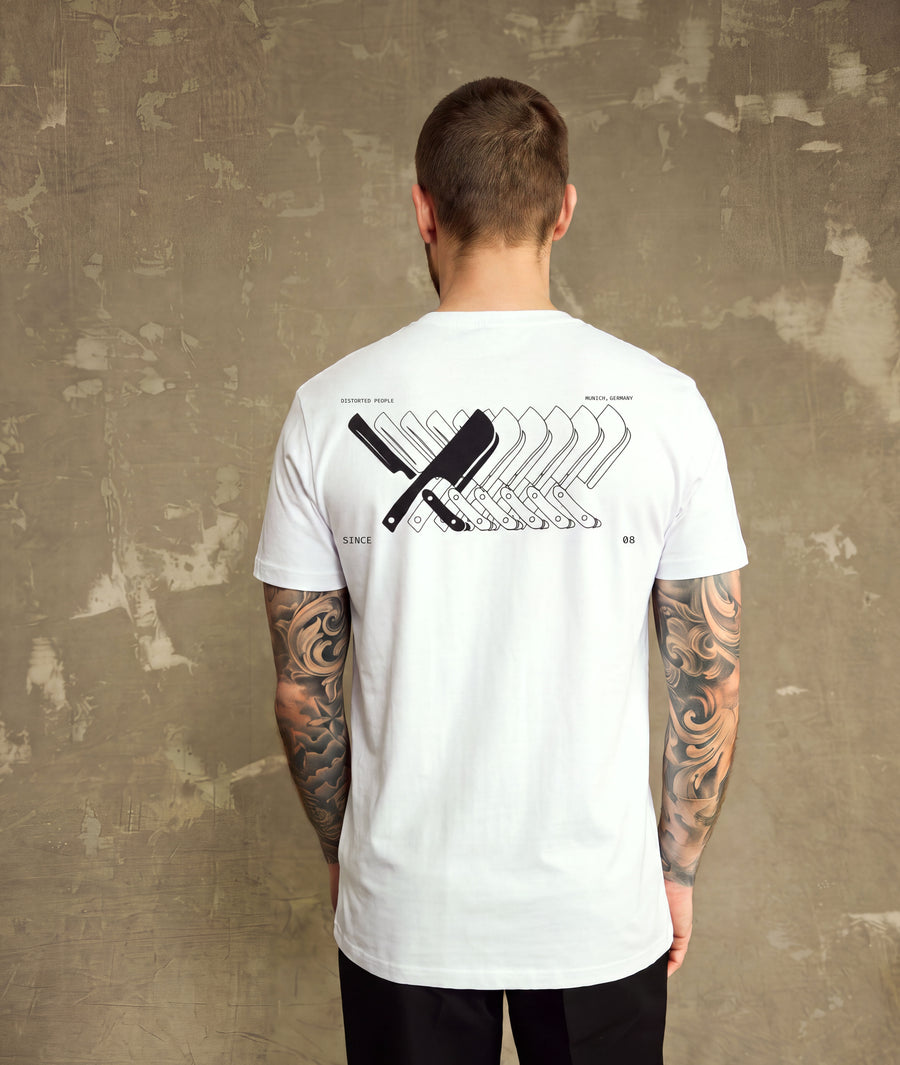 Multi Blades Crew Neck