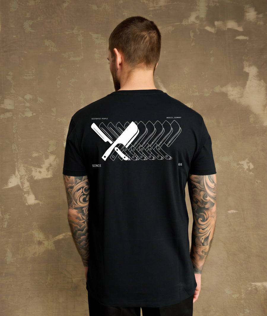 Multi Blades Crew Neck