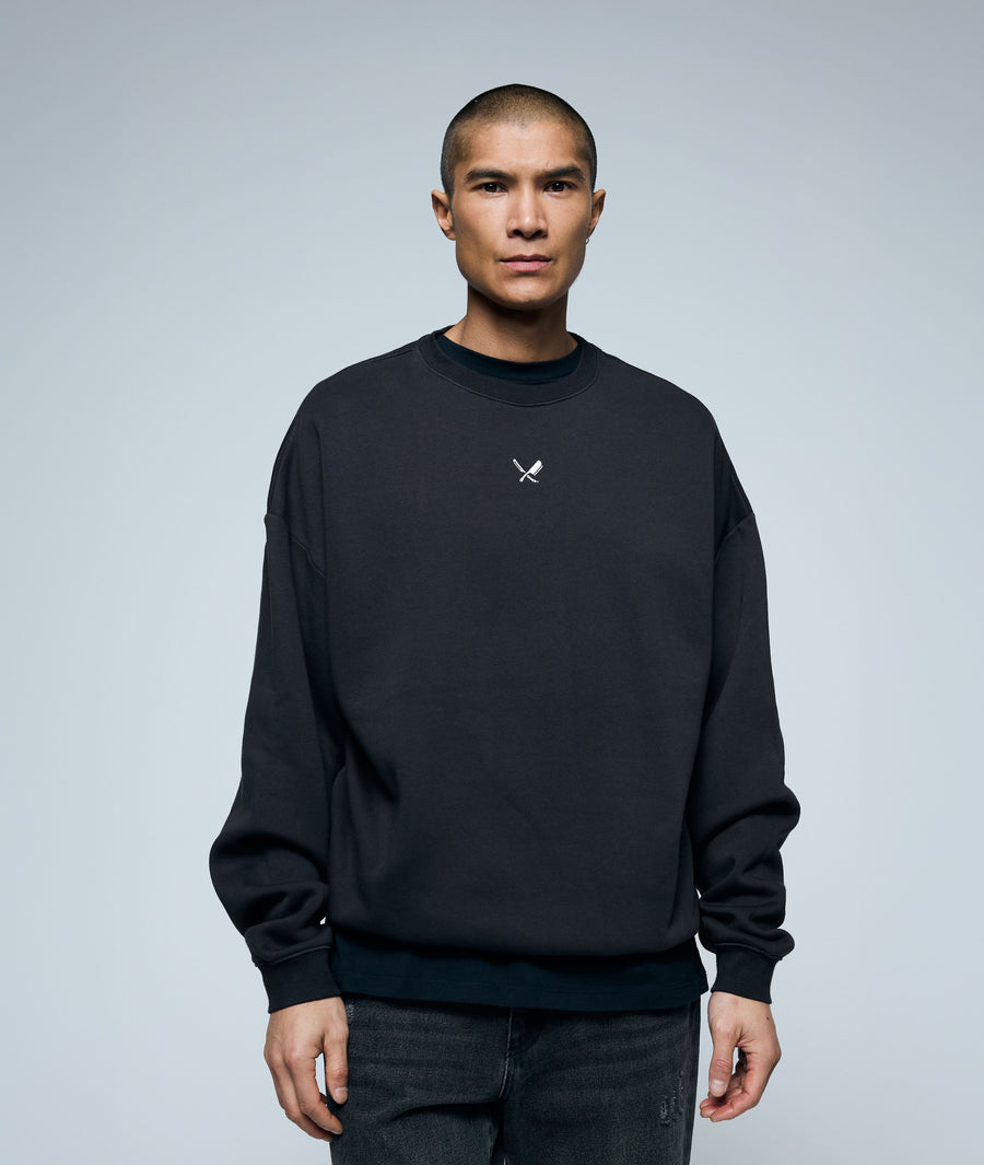 Vintage Distorted Crew Neck