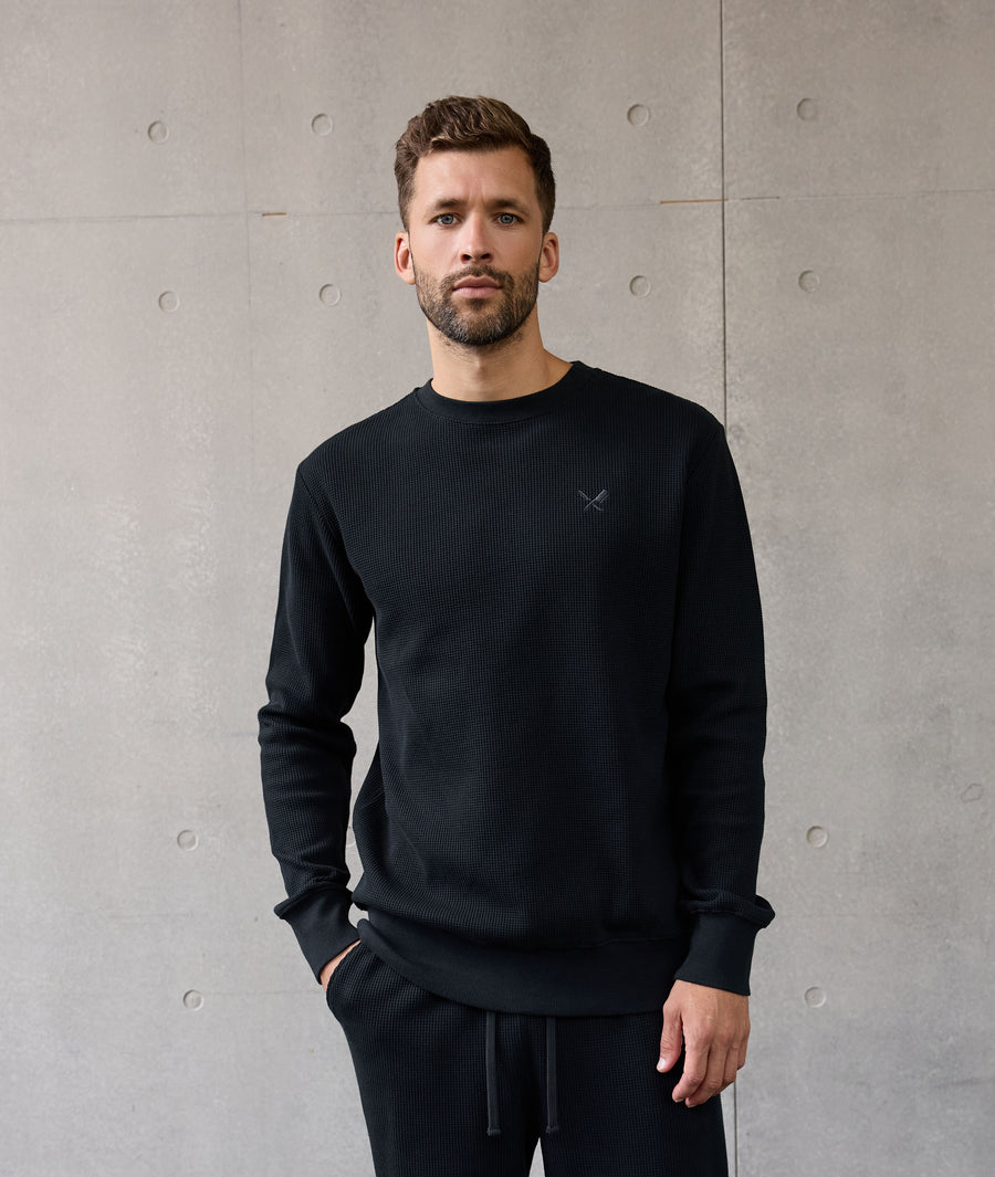 Waffle Crew Neck