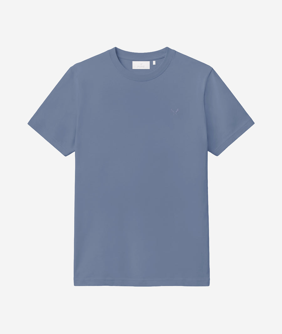 Pure Double Jersey Crew Neck