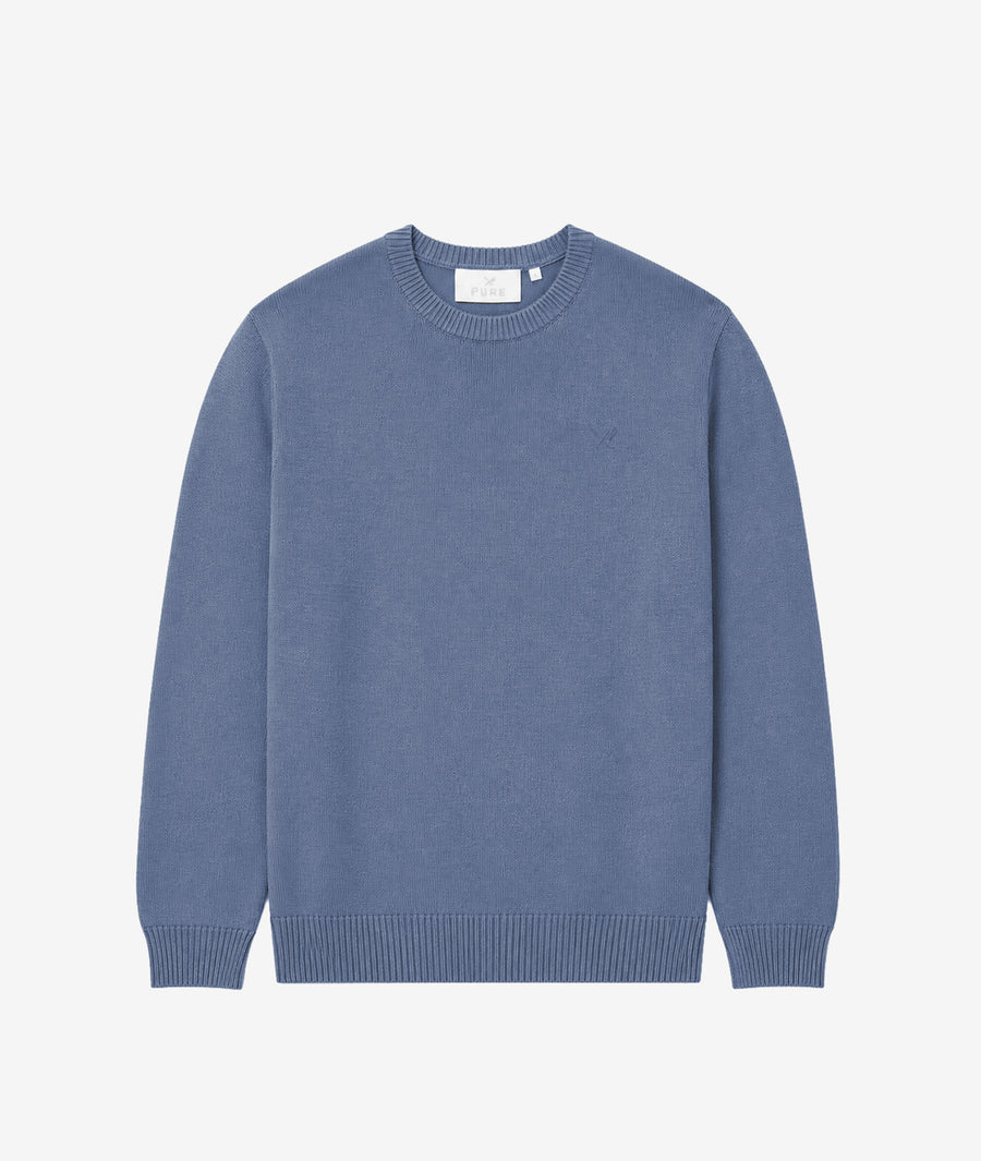 Pure Heavy Knit Crew Neck