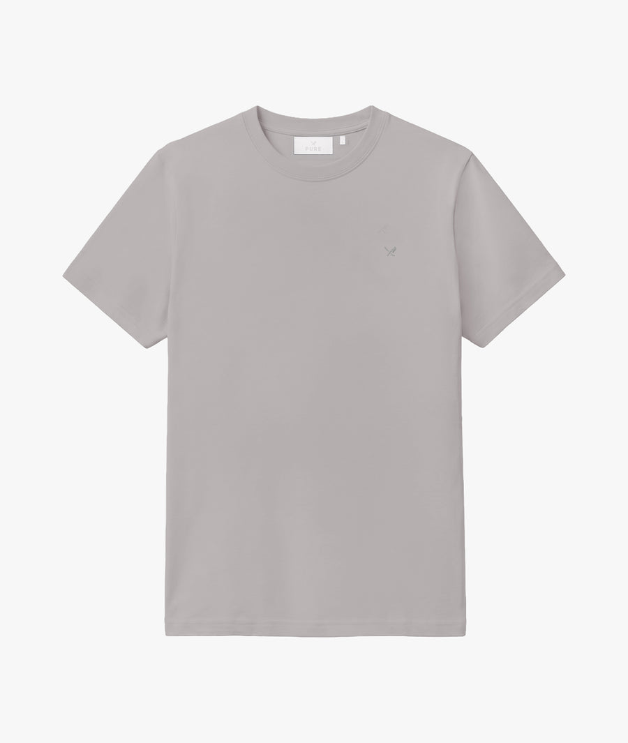 Pure Double Jersey Crew Neck