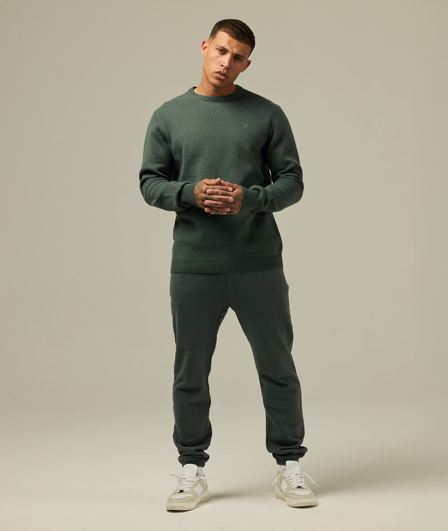 Pure Heavy Knit Crew Neck
