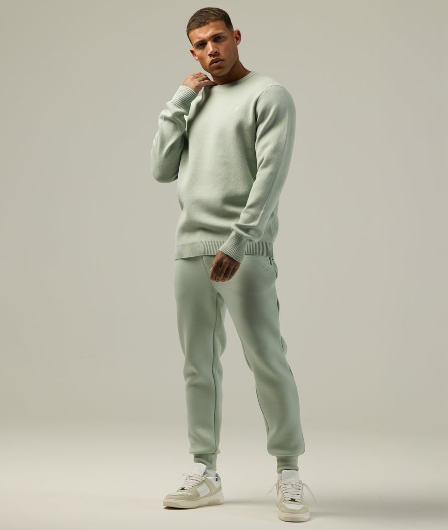Pure Heavy Knit Crew Neck