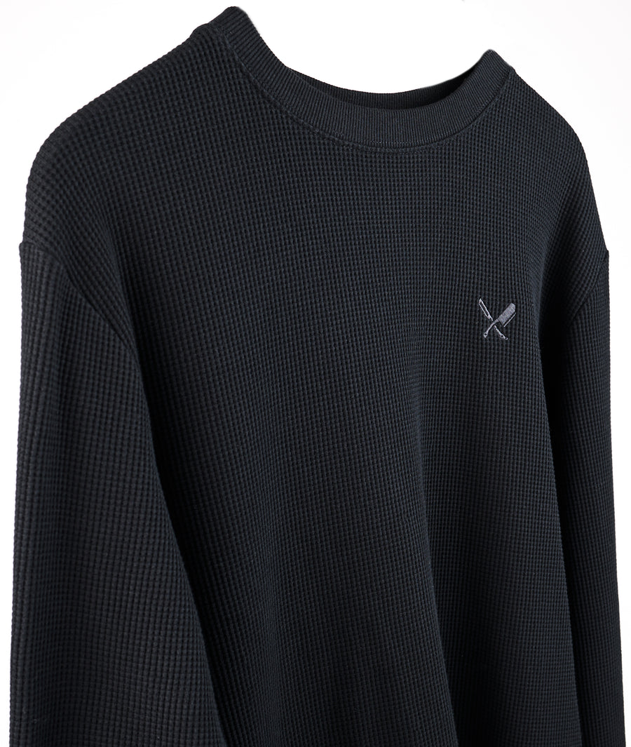 Waffle Crew Neck