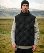 Braided Buttoned Puffer