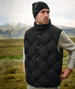 Braided Buttoned Puffer