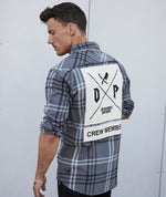 Intersect Patched Flannel