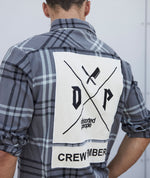 Intersect Patched Flannel