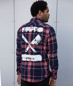 Inked Blades Flannel