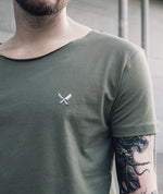 Cutted Neck t-shirt by Distorted People