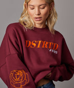 WMN DSTRTD Rose